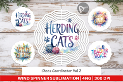 Chaos Coordinator Wind Spinner Product Image 1