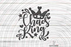 Chaos King cutting file SVG DXF Product Image 1