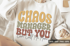 Chaos Manager But You Can Call Me Mom - Mother's Day Design Product Image 1