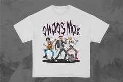 Chaos Max Punk Street T shirt Design