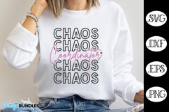 Chaos Coordinator Mom SVG | Mother's Day Funny SVG Product Image 1