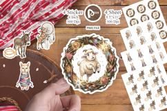 Chaotic Celestial Western Sticker Product Image 1