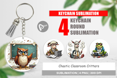 Keychain Classroom Chaos Critters Product Image 1