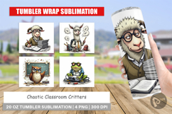 Tumbler Classroom Chaos Critters Product Image 1