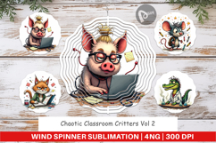 Wind Spinner Classroom Chaos Critters Product Image 1