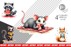 Chaotic Critter Summer Sublimation Product Image 1