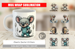 Mug Wrap Doctor Chaos Critters Product Image 1