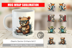 Mug Wrap Doctor Chaos Critters Product Image 1