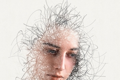 Editable Chaotic Lines Photo Effect Product Image 5
