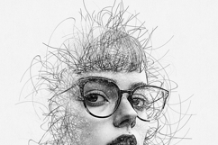 Editable Chaotic Lines Photo Effect Product Image 7
