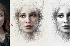 Chaotic Lines Photo Effect Product Image 3