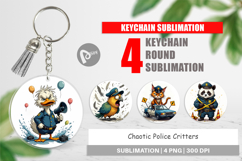Keychain Police Chaos Critters Product Image 1