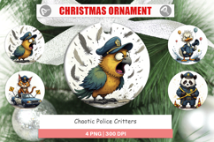Ornament Police Chaos Critters Product Image 1
