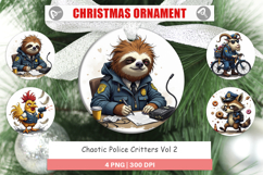Ornament Police Chaos Critters Product Image 1