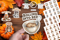 Chaotic Retro Baking Sticker Product Image 1