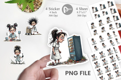 Chaotic Nurse Sticker Product Image 1