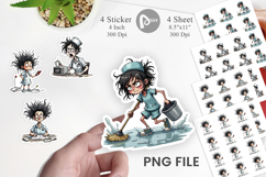 Chaotic Nurse Sticker Product Image 1