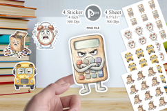 Chaotic Teacher Supply Sticker Product Image 1