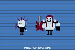 Cute Character Sublimation Product Image 1