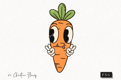 Retro Easter Character Clipart | Easter PNG Product Image 1