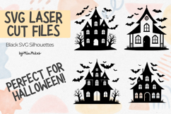 Haunted House SVG Laser Cut Files | MilaMakes Product Image 1