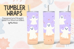 Halloween Ghost Tumbler Wrap Product Image 1
