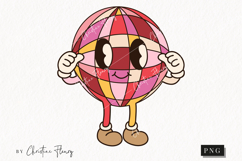 Retro Valentine Clipart Character | Valentine's Day PNG Product Image 1