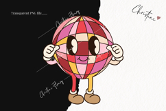 Retro Valentine Clipart Character | Valentine's Day PNG Product Image 2