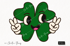 Retro St Patrick's Day Character Clipart | St Patrick PNG Product Image 1