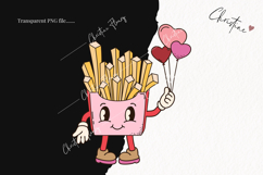 Retro Valentine Clipart Character | Valentine's Day PNG Product Image 2