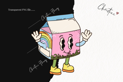 Retro Easter Character Clipart | Easter PNG Product Image 2