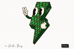 Retro St Patrick's Day Character Clipart | St Patrick PNG Product Image 1