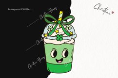 Retro St Patrick's Day Character Clipart | St Patrick PNG Product Image 2