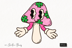 Retro St Patrick's Day Character Clipart | St Patrick PNG Product Image 1