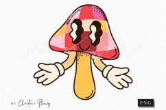 Retro Valentine Clipart Character | Valentine's Day PNG Product Image 1