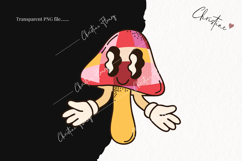 Retro Valentine Clipart Character | Valentine's Day PNG Product Image 2