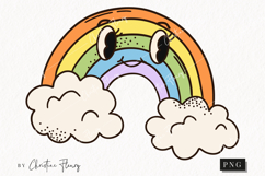 Retro Easter Character Clipart | Easter PNG Product Image 1