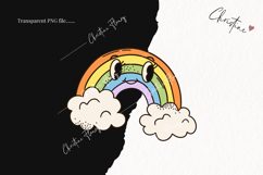 Retro Easter Character Clipart | Easter PNG Product Image 2