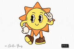 Retro Easter Character Clipart | Easter PNG Product Image 1