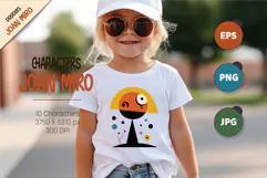 Characters in the style of Joan Miro 01. Product Image 3