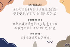 Hollow Charm - Serif Outline Font Product Image 7