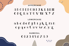 Hollow Charm - Serif Outline Font Product Image 8
