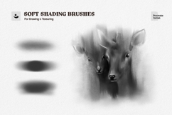 Charcoal Sketch Procreate Brushes Product Image 3