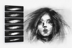 Charcoal Sketch Procreate Brushes Product Image 7