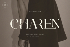 CHAREN || a modern display serif Product Image 1