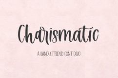 Charismatic Font Duo - Script and Sans Product Image 1