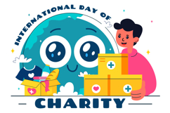 10 International Day of Charity Illustration Product Image 4