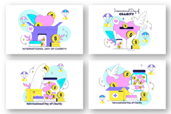 10 International Day of Charity Illustration Product Image 2