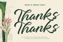 Charity Thomas - Bold Calligraphy Font Product Image 20