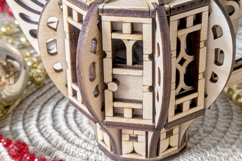 Teapot Fairy House - Laser Cut File, SVG DIY Design Product Image 5